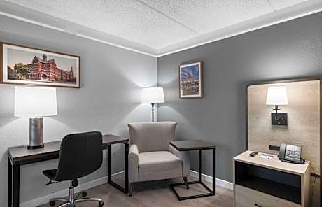 King Room with Bathtub with Grab Bars - Mobility/Hearing Impaired Access/Non-Smoking