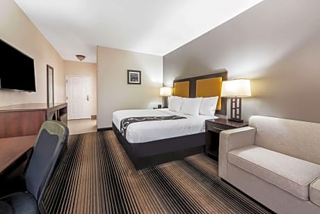 1 King Bed Deluxe Mobility/Hearing Impaired Accessible Room Non-Smoking