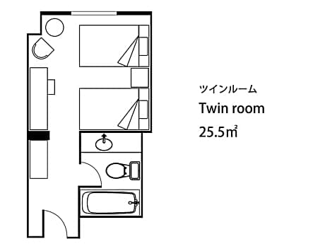 Standard Twin Room - Non-Smoking