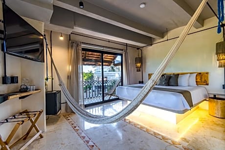 Master Double Suite with Jacuzzi Balcony and City Views