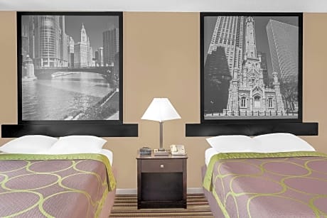 Deluxe Double Room with Two Double Beds - Non-Smoking