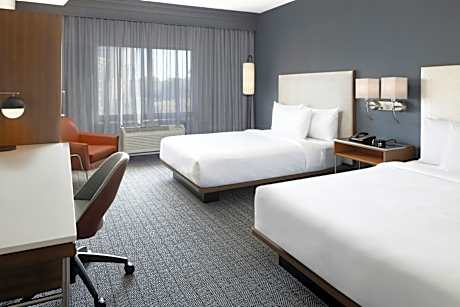 Queen Room with Two Queen Beds and Adapted Tub - Mobility and Hearing Accessible