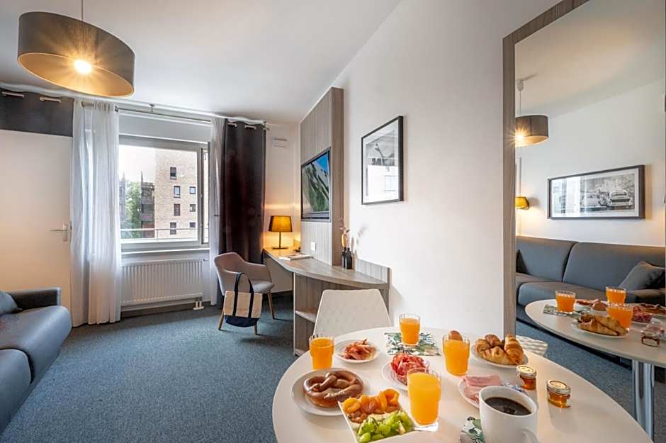 Nemea Appart Hotel Elypseo Strasbourg Port