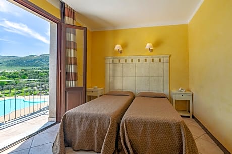 Double or Twin Room with Pool View