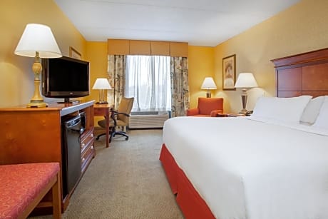 Standard King Room with Mobility Accessible Roll-In Shower
