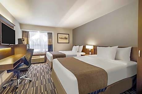 Queen Room with Two Queen Beds and Shower - Non-Smoking