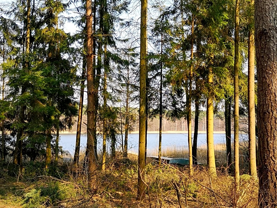 Warchały near Szczytno, RUSTIC LODGE at Lake
