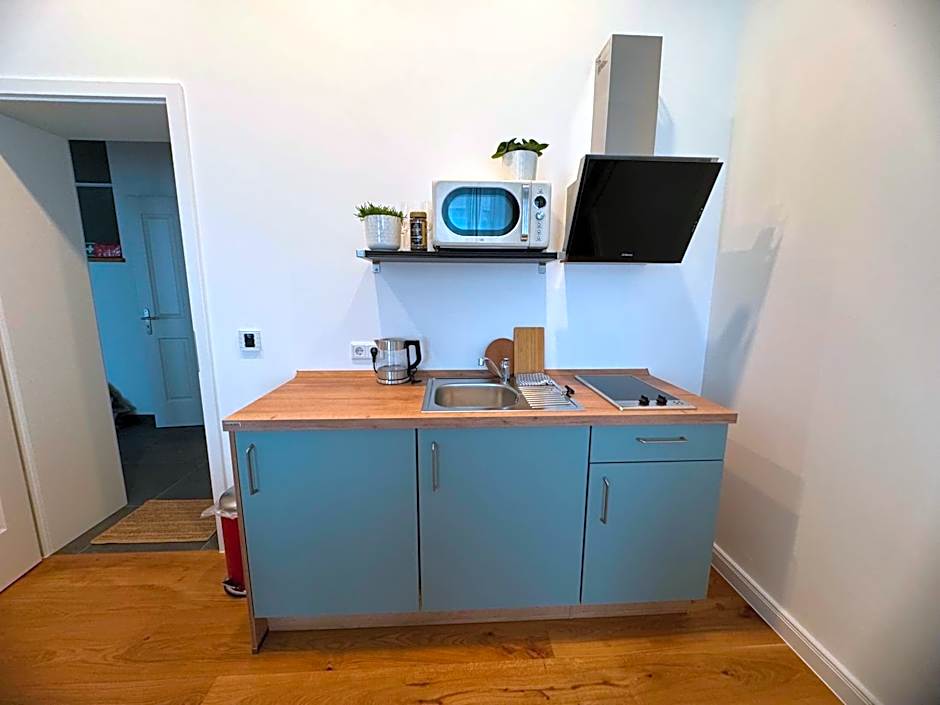 Boutique Hotel Pension Luisengrün Küche 1Gbs WLAN Netflix Disney MagentaTV