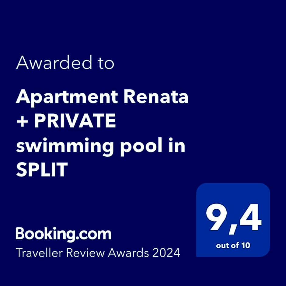 Apartment Renata + PRIVATE swimming pool in SPLIT