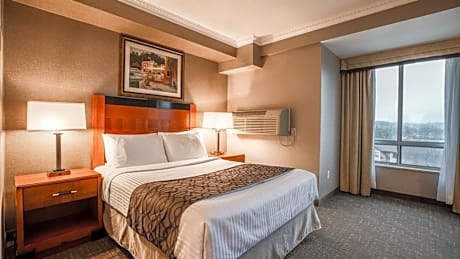 Deluxe Queen Jacuzzi Suite with Living room