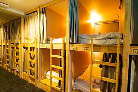 Two Bunk Beds in 22-Bed Mixed Dormitory Room