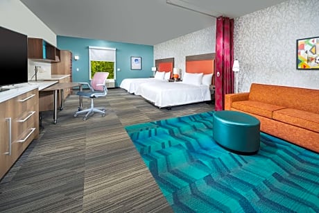Studio Suite with Two Queen Beds - Hearing Access/Non-Smoking