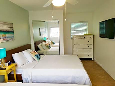 Grand Pool Side Suite Two Double Beds