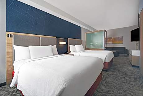 Suite, Multiple Beds (Mobility Accessible, Tub) (2 Queen Beds and 1 Double Sofa Bed)