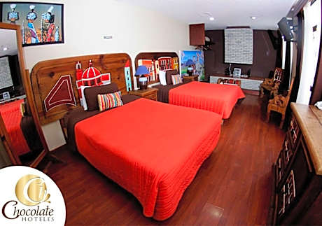 Standard Double Room with Two Double Beds