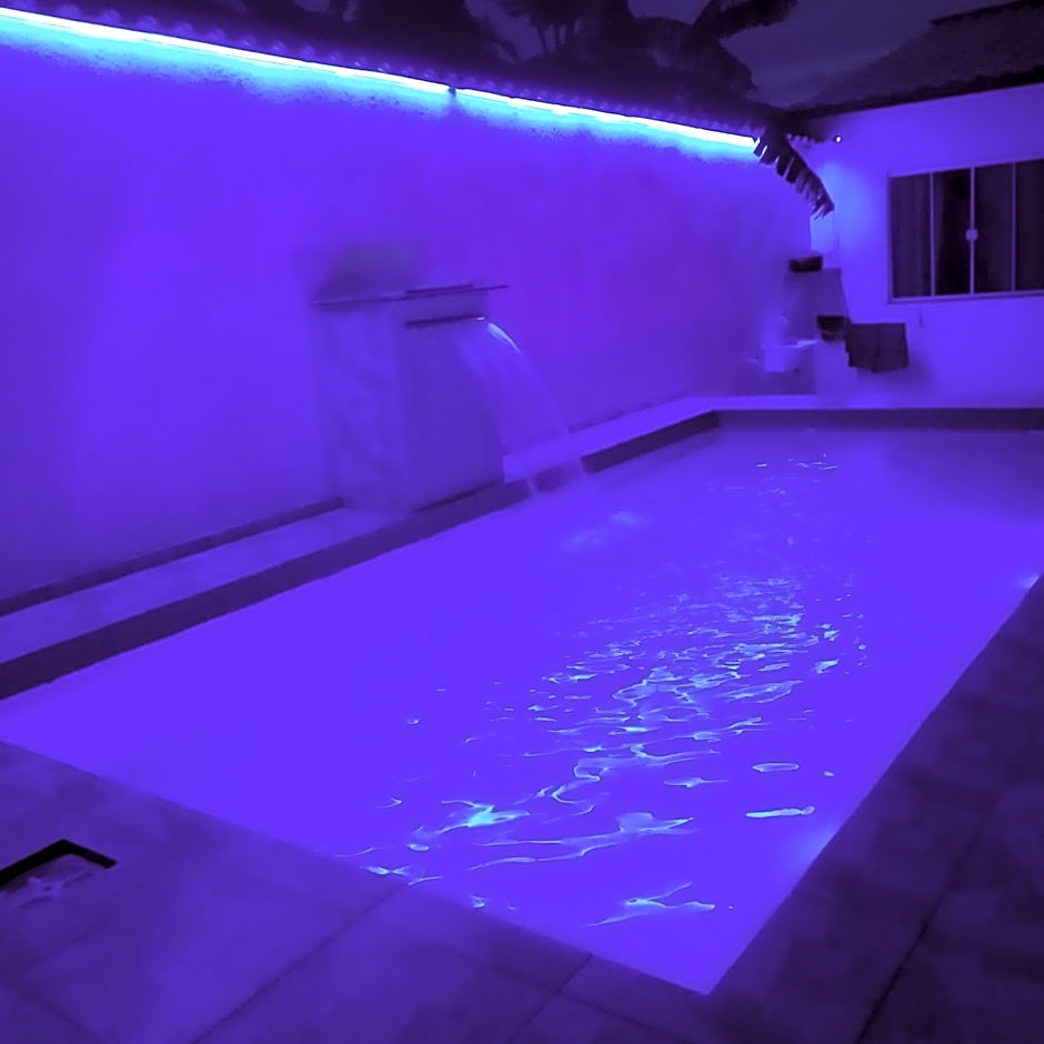 Casa inteira con piscina compartilhada