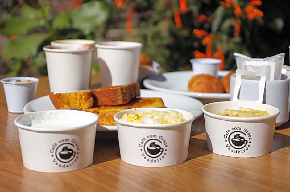 Chalé com ar condicionado e garagem