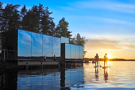 Lake Hotel Lehmonkärki - Haasi Mirror Houses