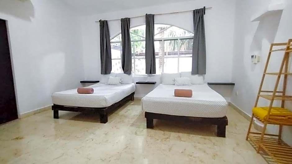 "Spacious Suite with 4 Bedrooms and Amenities"