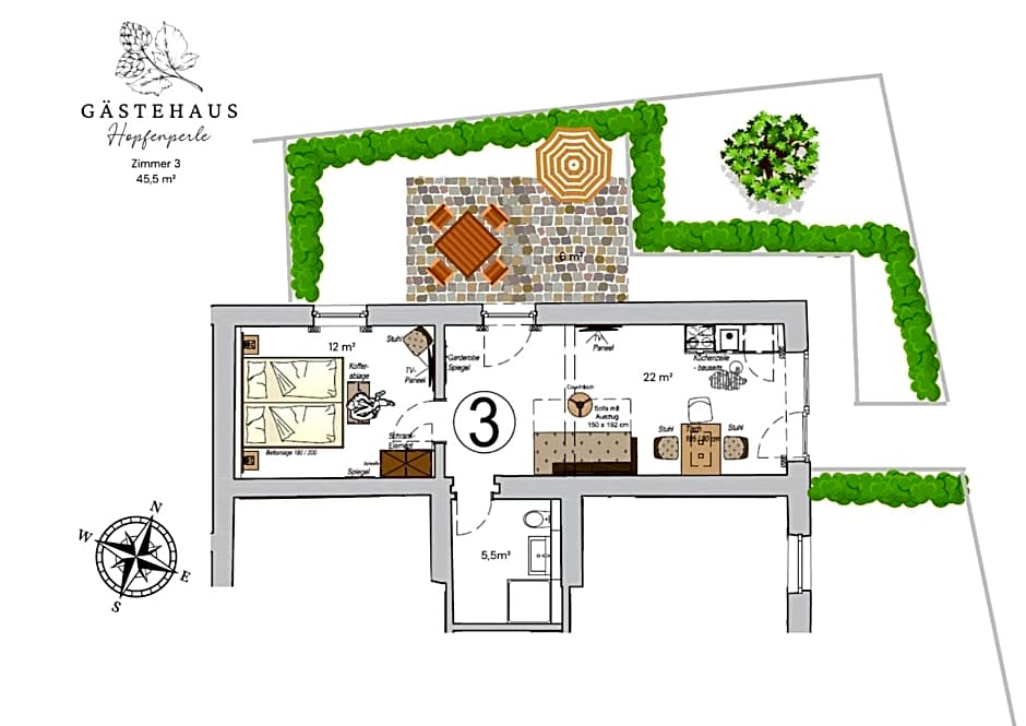 Gästehaus Hopfenperle