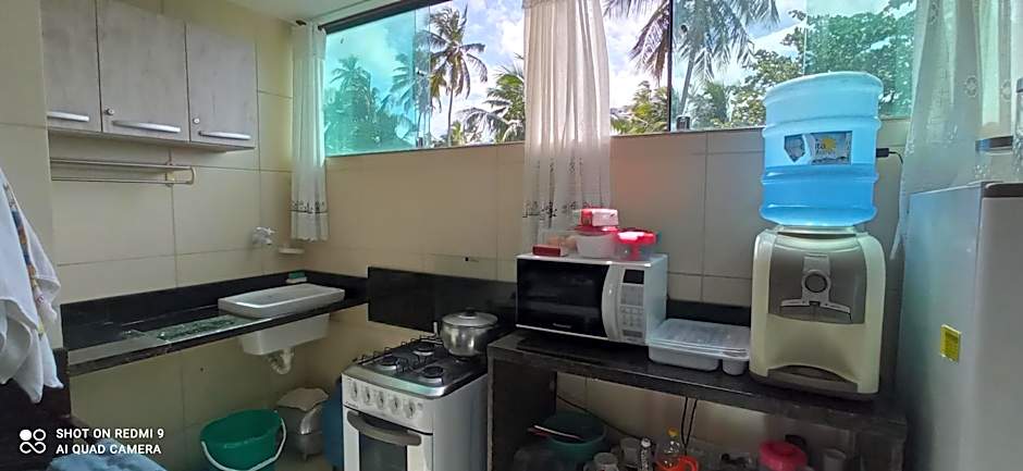 Apartamento lindo, completo e de frente para o mar