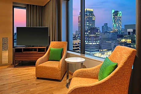 Executive Suite, Club lounge access, 1 Bedroom Suite, 1 King