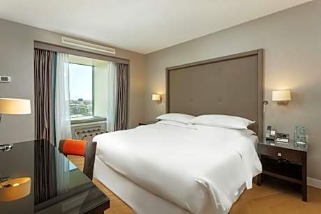 Executive, Executive level, Guest room, 1 King, Skyline view