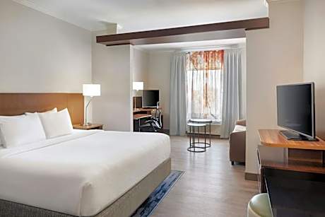 King Suite with Roll-In Shower and Sofa Bed - Mobility Access/Hearing Accessible