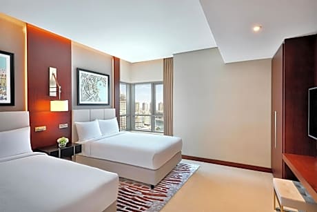 Two-Bedroom Family Suite with Sea View