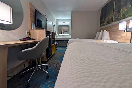 Deluxe Double Room with Two Double Beds - Non-Smoking