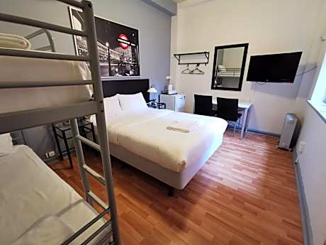 Family Room with Shared Bathroom