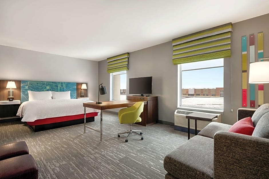 Photo 1 of 2 of 1 King Bed with Sofabed, Hearing Accessible