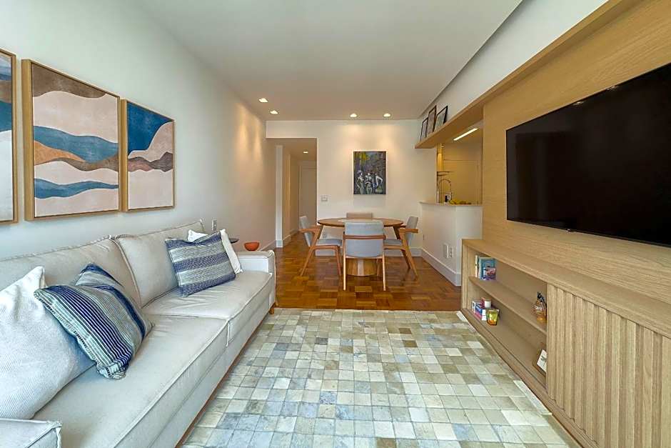 Leblon, Rua Dias Ferreira - Apt silencioso com localização premium