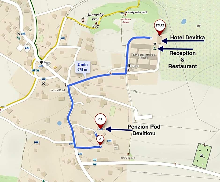 Penzion Pod Devítkou