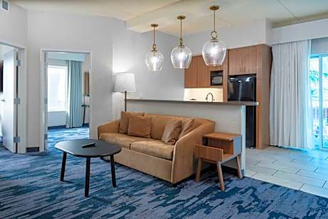Two Bedroom Balcony Suite, 2 Bedroom Larger Suite, Watiki Waterpark view, Pool view, Balcony