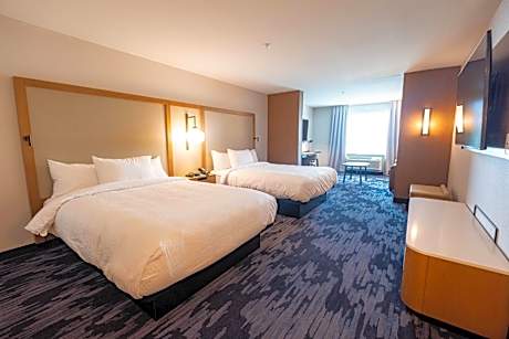 Queen Suite with 2 Queen Beds and Sofa Bed