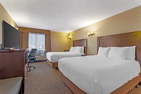 Queen Room with Two Queen Beds and Work Desk - Non-Smoking/Second Floor