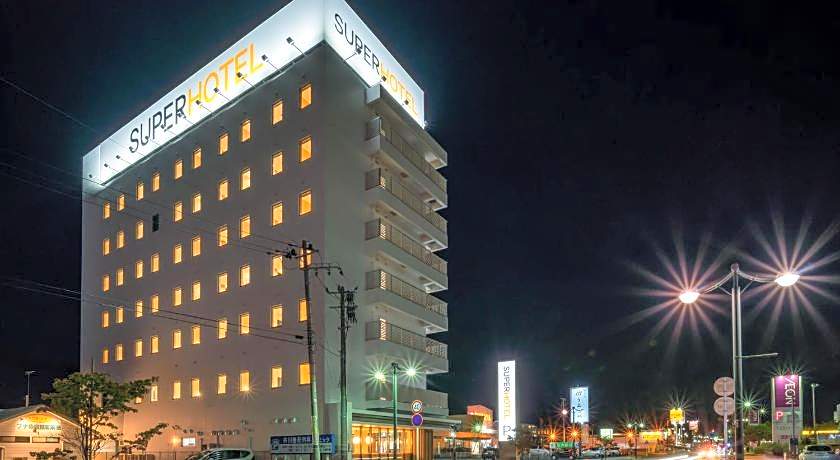 Super Hotel Yamagata Sakurambo-Higashine Station Front