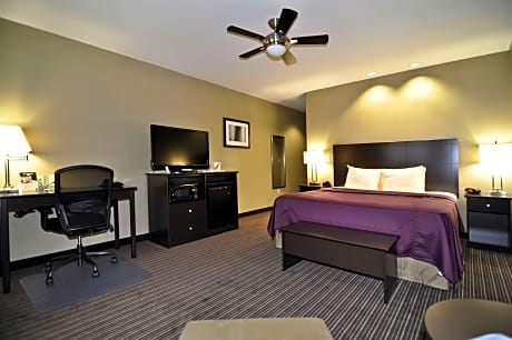 1 King Bed, Non-Smoking, Microwave And Refrigerator, Continental Breakfast