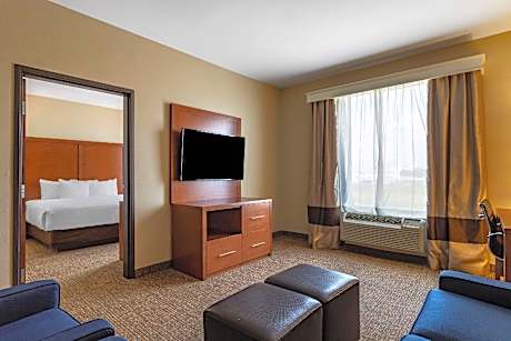 1 King Bed, Suite, Nonsmoking, Accessible