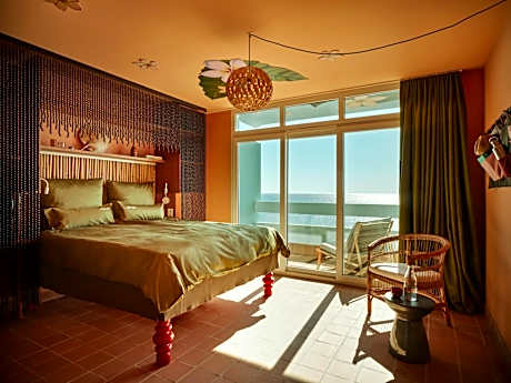 Deluxe Double Room with Balcony and Sea View