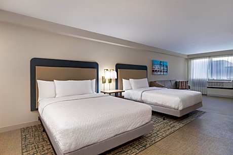 Queen Studio Suite with Two Queen Beds - Shower Only