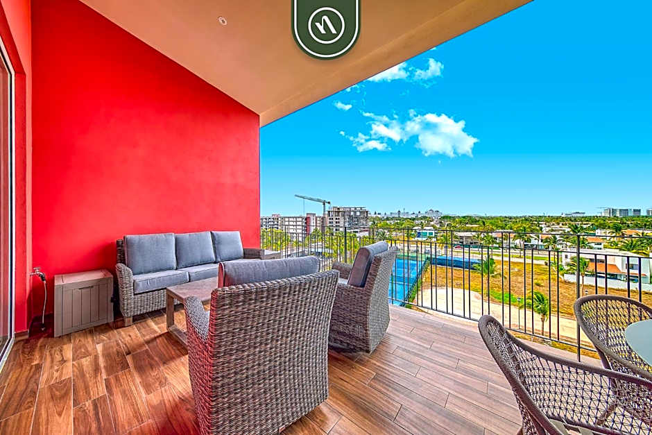 2BR Condo in Nuevo Vallarta - Private Terrace