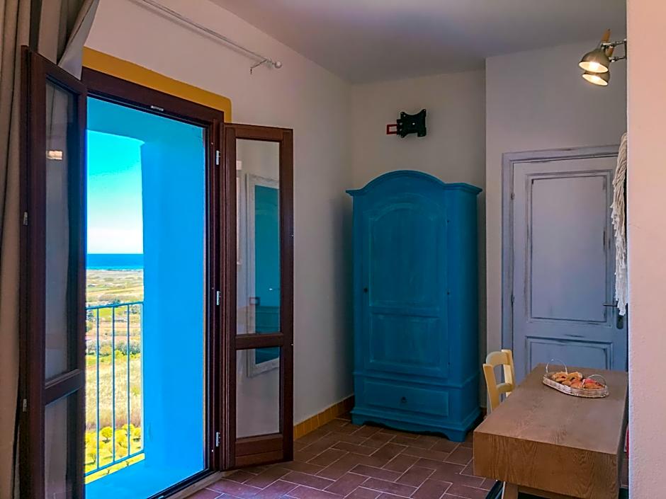 panoramic ROOMS Fora e ' Muros with sea view common terrace , Ammentos Posada