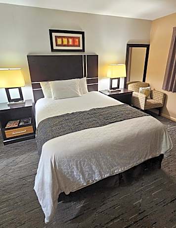 Queen Bed with Kitchenette