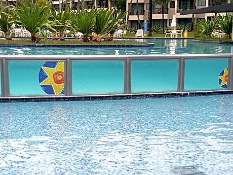Flat pé na areia no Marulhos Resort em Muro Alto Porto de Galinhas