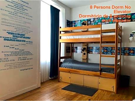 Bed in 8-Bed Mixed Dormitory Room