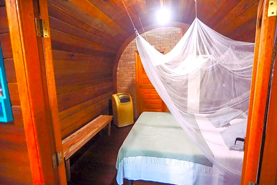 Alquimia Zen IGLUs de eucalipto na Reserva Aruá