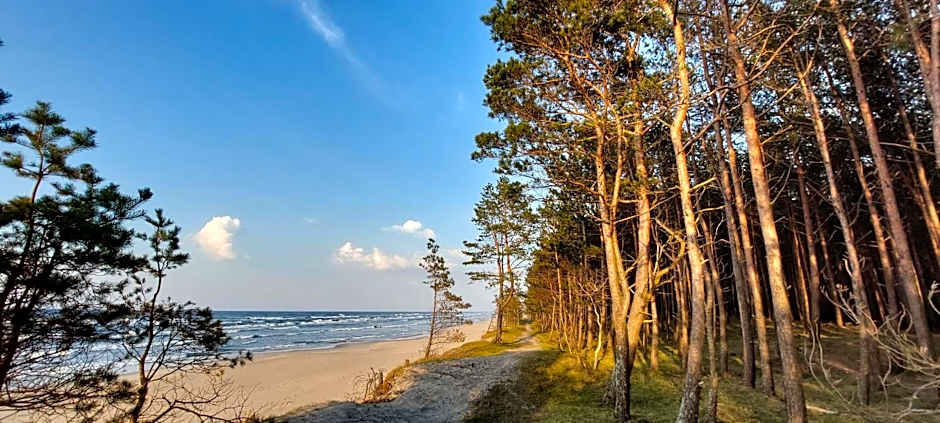 Jantar, dom blisko plaży z sauną