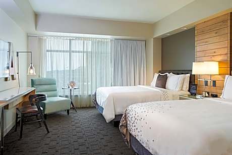 Guest Room with Two Queen Beds and City View
